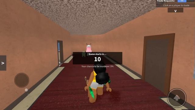 Roblox on iPad 10th generation (murder mystery 2) смотреть онлайн