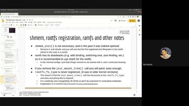 Embedded Israel Meetup #8: 1) Linux Kernel init: filesystems. 2) Checkm8 iOS bootrom exploit смотреть онлайн