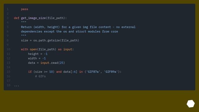 Get Image size WITHOUT loading image into memory смотреть онлайн
