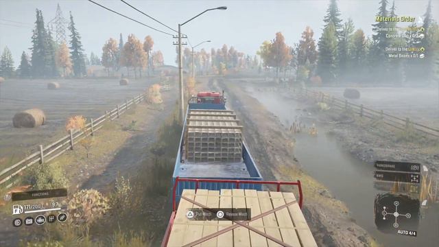 SNOWRUNNER PS4 Lets play materials Order Freightliner M916a1 смотреть онлайн