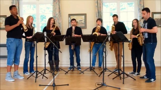 Flower Duet from Lakmé - music for saxophone ensemble смотреть онлайн