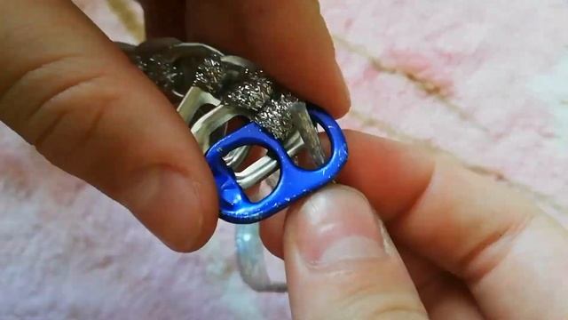 ⭐БРАСЛЕТ⭐как сделать браслет из крышек от банки?.... смотреть онлайн