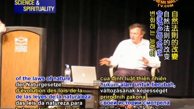 Dr. Rupert Sheldrake: Morphic Resonance (1/2) смотреть онлайн