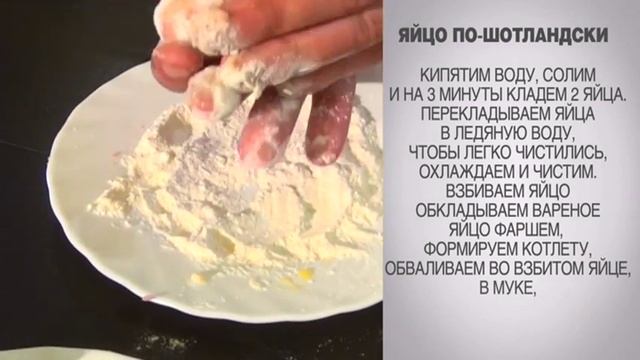 Яйцо по-шотландски / Яйцо в фарше / Яйцо в фарше рецепт/ Яйцо в фарше в духовке / Котлета с яйцом смотреть онлайн