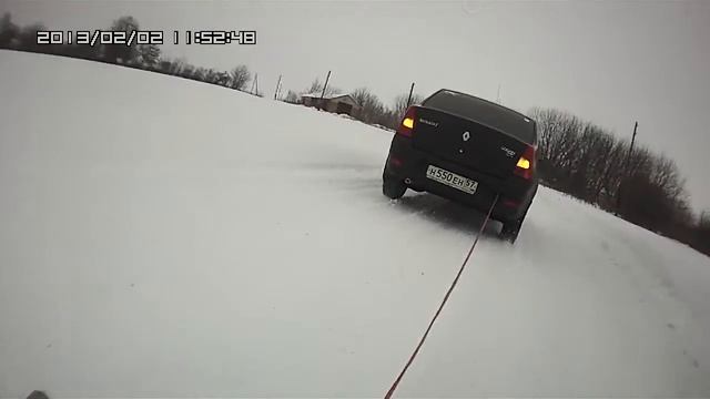 Езда на санках