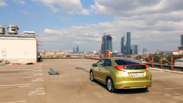 Honda Civic: тест-драйв "Москва рулит" смотреть онлайн