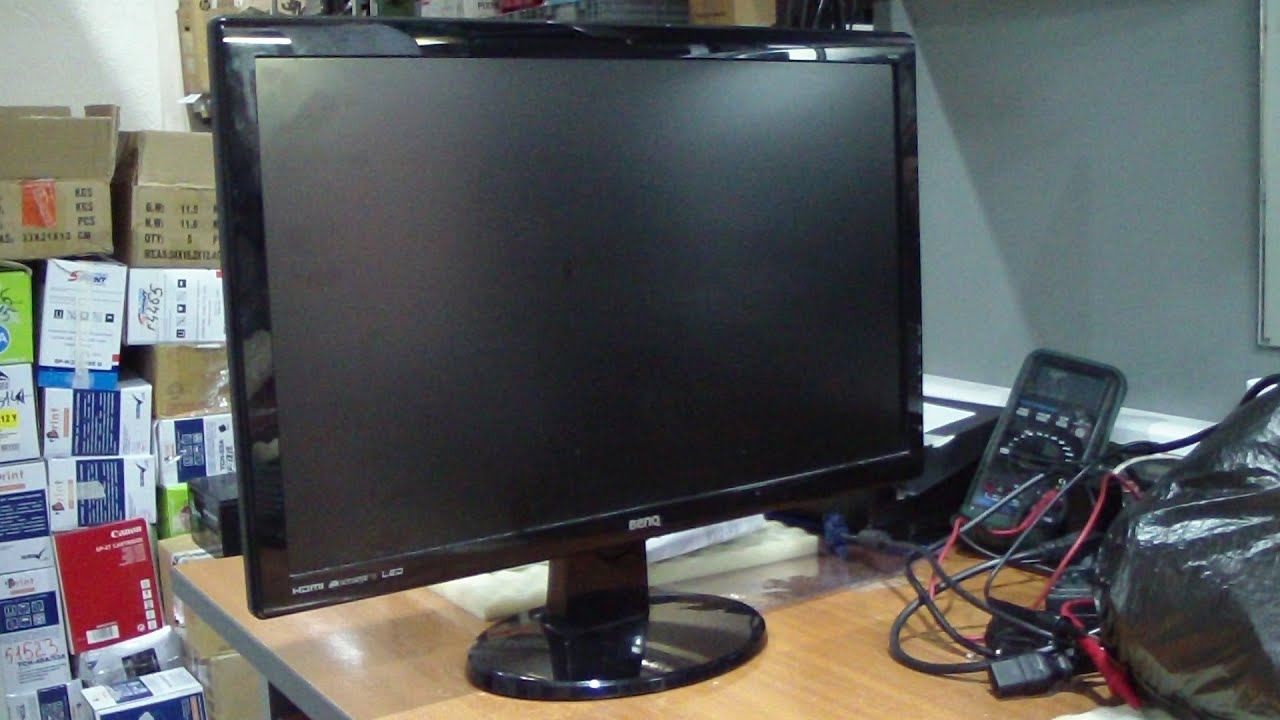 Пошёл дым, запах гари. Пропадает подсветка. Монитор BenQ GL2450. РЕМОНТ смотреть онлайн