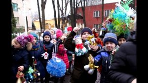 Крупномасштабный проект "Экологическая ёлка" и "Подари игрушку- сделай мир чище и добрее!"