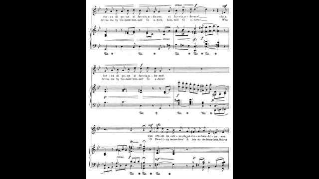11 Che fiero costume (from 24 Italian Songs) piano melody with accompaniment смотреть онлайн