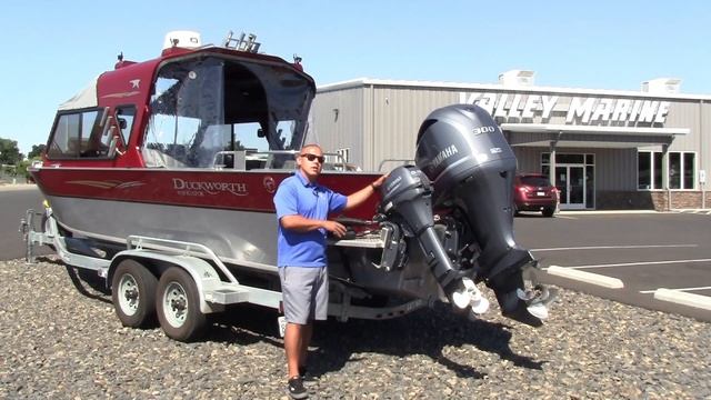 LOADED 2015 Duckworth 235 Navigator w/ Yamaha 300hp смотреть онлайн