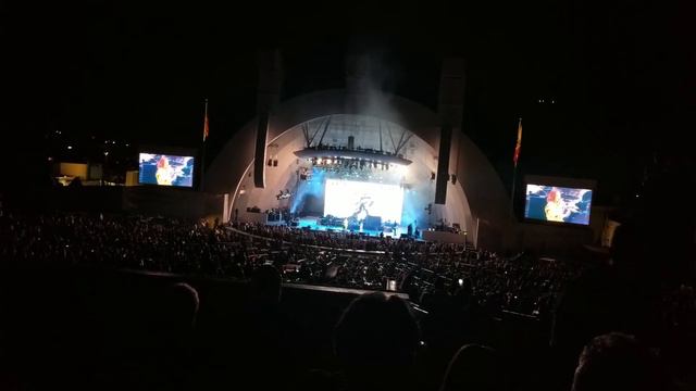 Garbage Live Hollywood Bowl 2021. Shirley Manson, Butch Vig, Duke Erikson, Steve Marker