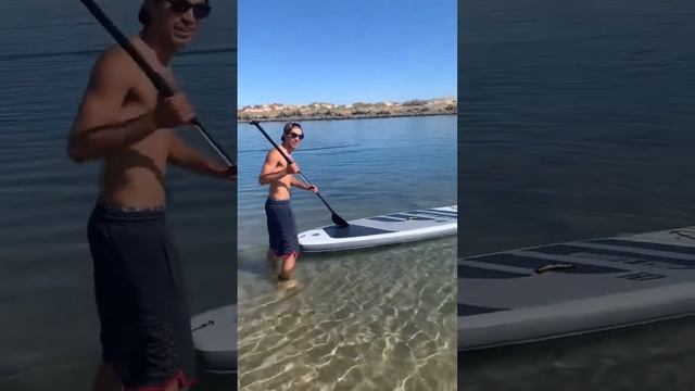 New Paddle Board! Hydro Force White Cap смотреть онлайн