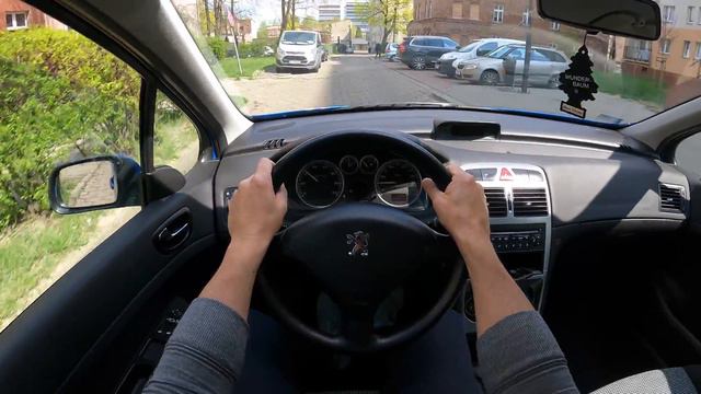 2004 Peugeot 307 1st generation 1.4 75HP Hatchback  POV Test Drive  Review by GearUp