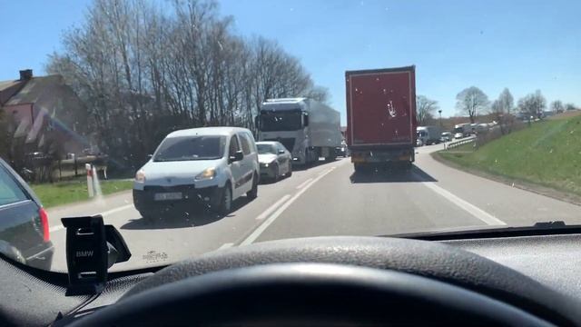 На авто в Хорватию : Часть 1. Остановка в Польше. смотреть онлайн