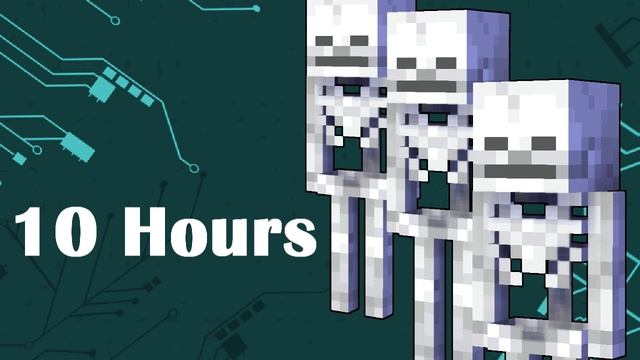 Minecraft Skeleton Sounds 10 HOURS смотреть онлайн