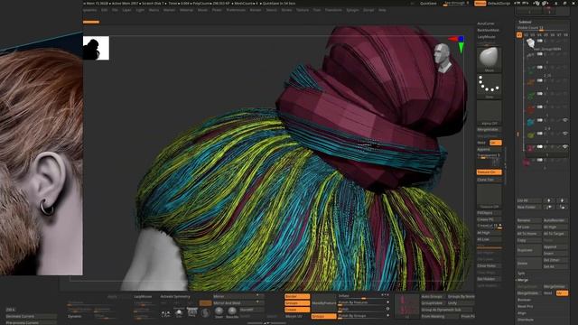 Создаем real-time волосы часть 2 смотреть онлайн