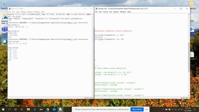 Python numpy tutorial - 1 смотреть онлайн