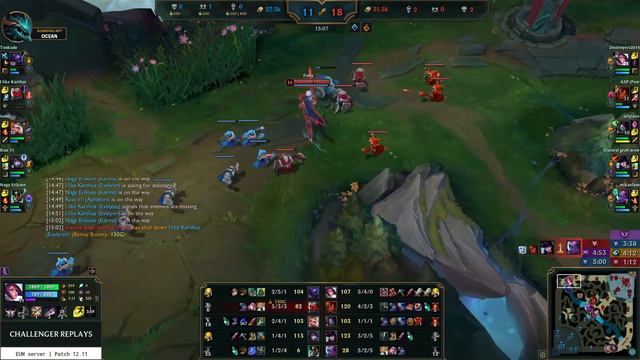 Fiora Top vs Jax - EUW Master Patch 12.11 смотреть онлайн