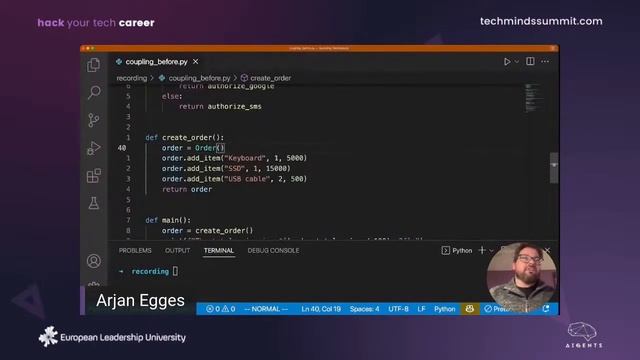 How Design Principles Help You Write Better Python Code - Arjan Egges смотреть онлайн