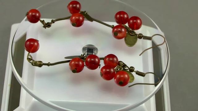 Серьги "Красная смородина" смотреть онлайн