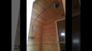 Монтаж водопровода и водотведения в бане бочке