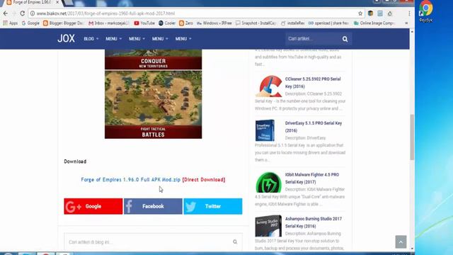 Forge of Empires 1.96.0 Full APK Mod (2017) смотреть онлайн