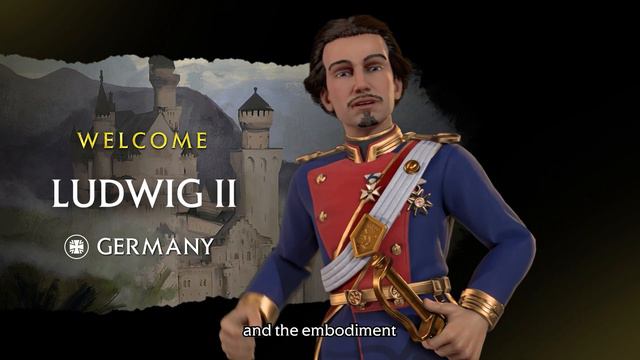 Leader Spotlight: Ludwig II | Civilization VI: Leader Pass смотреть онлайн