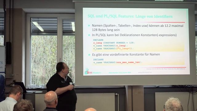Oracle Datenbank Neuheiten in 12c, 12cR2 und 18c für alle Editionen смотреть онлайн