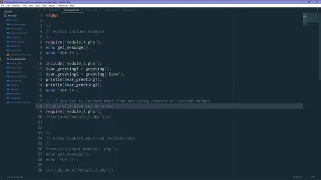 Learn PHP - Part 16 | Module смотреть онлайн