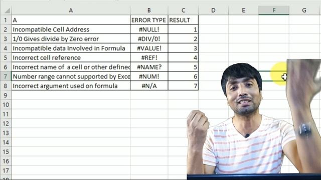 EXCEL ERROR WORLD -Part 1 | LIVE EXAMPLES смотреть онлайн
