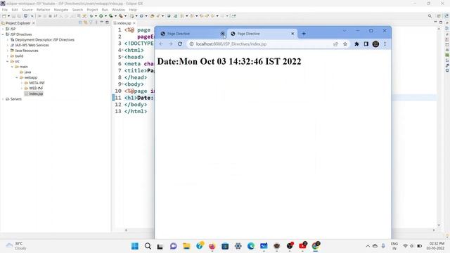 #4 - JSP Directives | Page and Include Directive in JSP | JSP Full Tutorial for Beginners 2023 смотреть онлайн