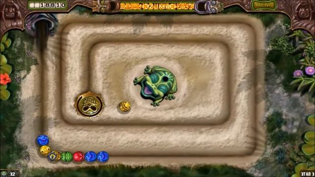 Геймплей игры Zuma