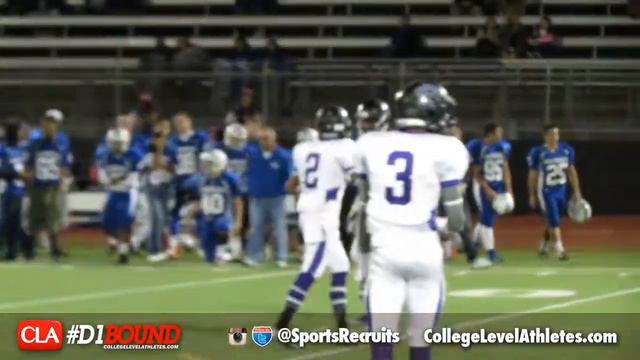 Artuz Manning: 2014 DB Hit (Rancho Cucamonga vs Alta Loma) - CollegeLevelAthletes.com смотреть онлайн