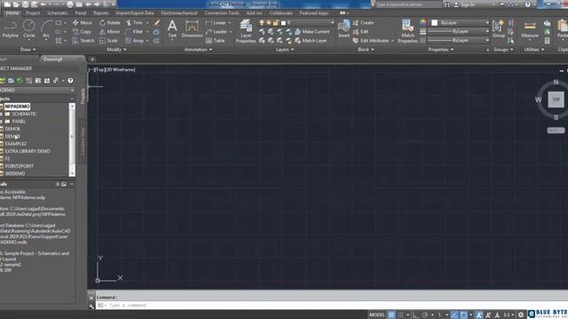 AutoCAD Electrical Tutorial - 002 - AutoCAD Electrical interface смотреть онлайн