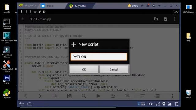 PYTHON NO SEU CELULAR ANDROID смотреть онлайн