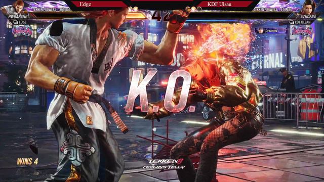 Tekken 8 🔥 Edge (Rank #1 Hwoarang) Vs KDF Ulsan (Rank #1 Azucena) 🔥 Ranked Matches смотреть онлайн