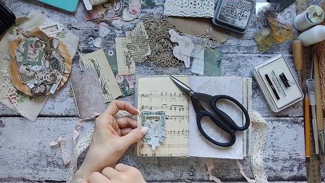 Мастер-класс по созданию будуарного блокнота (2 часть) / запись прямого эфира / Скрапбукинг смотреть онлайн