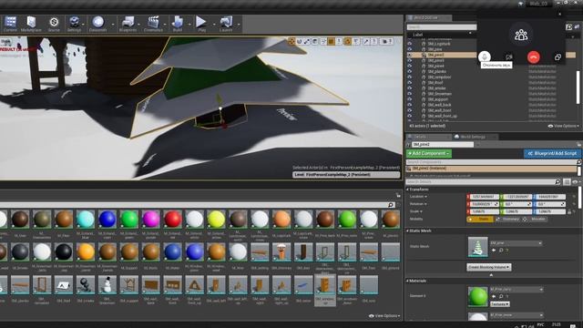 Бесплатный мастер-класс "Перенос новогодней low-poly сцены в Unreal Engine" смотреть онлайн