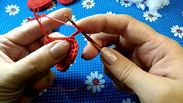 Объемное сердце крючком. Подарок на «День всех влюбленных». МК. смотреть онлайн