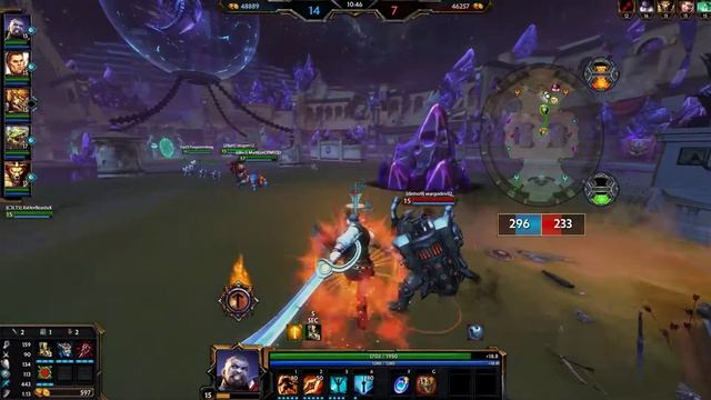 Tyr Adventure Smite Season 4 08/19 Corrupted Arena ***Suicide Xing takes Nox to her grave. смотреть онлайн