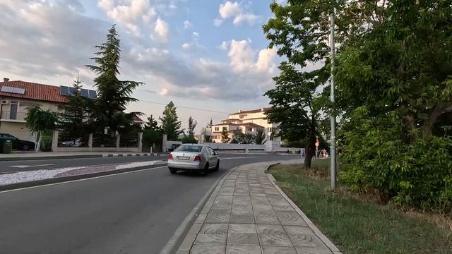 Прогулка по с.Равда, Болгария /Ravda, Bulgaria смотреть онлайн