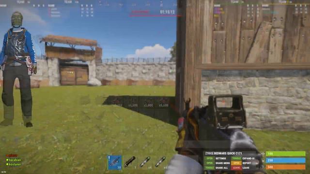 100 РАКЕТ MLRS на базу ПРОТИВНИКА В Rust/Раст