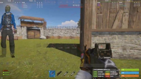 100 РАКЕТ MLRS на базу ПРОТИВНИКА В Rust/Раст