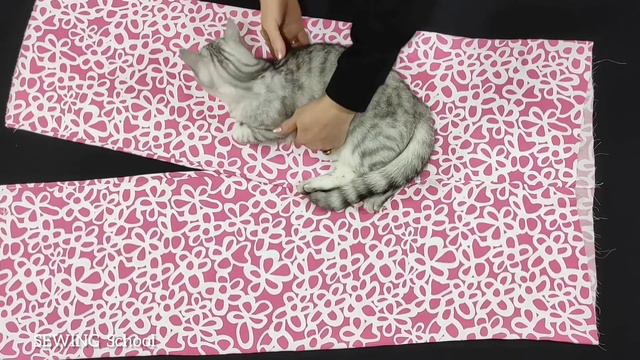 1 METER Fabric 💥 How To Sew Loose Pants Very Easy!!️ Anyone Can Sew