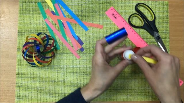 Новогодний шар воздушный.