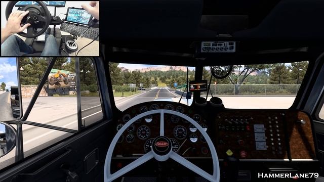 Peterbilt 359 - (CAT 3406 Turned Up!)  - American Truck Simulator - ATS 4K - RTA 359 - Lowboy - Jak