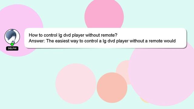 How to control lg dvd player without remote? смотреть онлайн