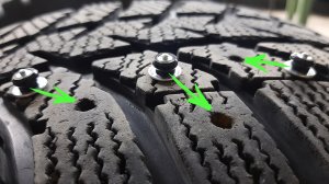 Дошиповка зимней резины от А до Я ремонтными шипами для новичков. Обучающее видео