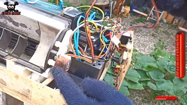 Como Eliminar La Tarjeta De Un Aire Acondicionado Y Ponerlo Manual AIRE ACONDICIONADO SPLIT CONSOLA