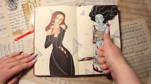 Обзор скетчбука